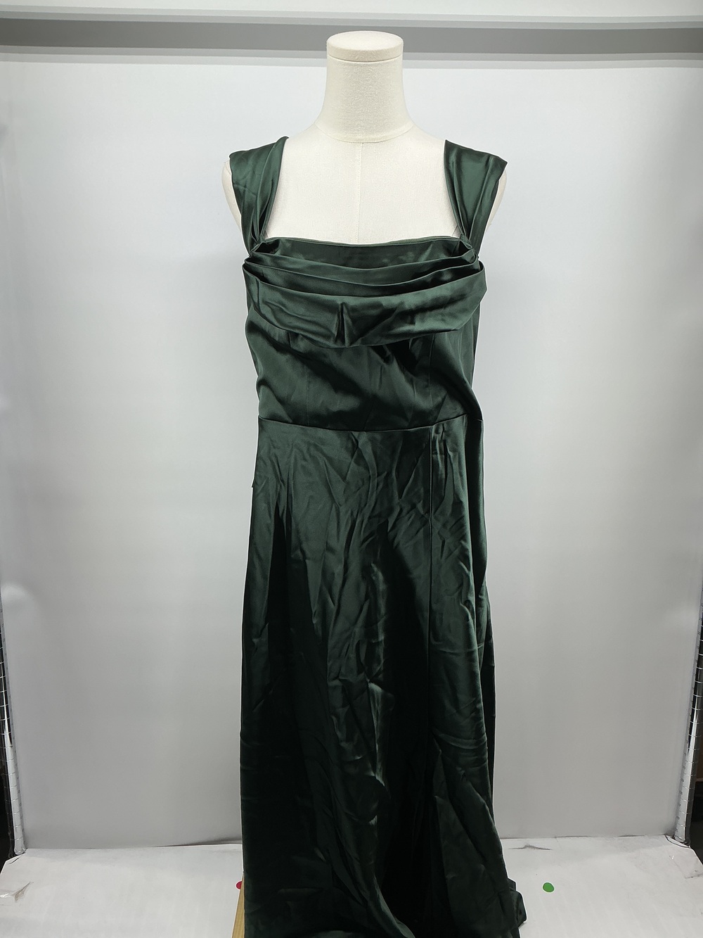 Aurora Stretch Satin Convertible Dress - Picture 1 of 3